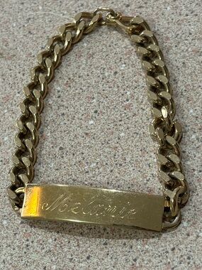 Melanie Gold-Tone Bracelet Vintage